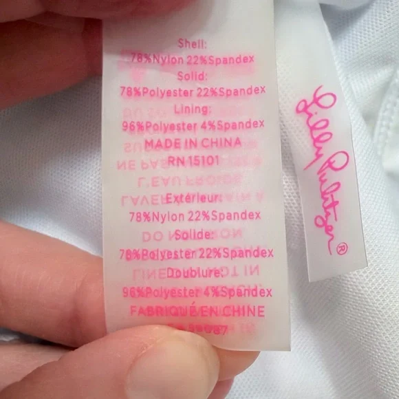 Lilly Pulitzer Jaspen one-piece swimsuit in “Pop Up Wish You Were Here,” size 14 - Picture 8 of 10